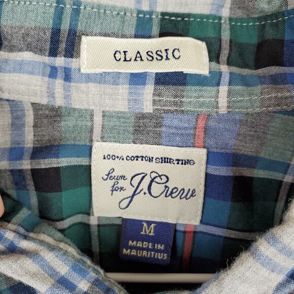 Classic J Crew Button Down Shirt Sz Medium - Picture 6 of 7